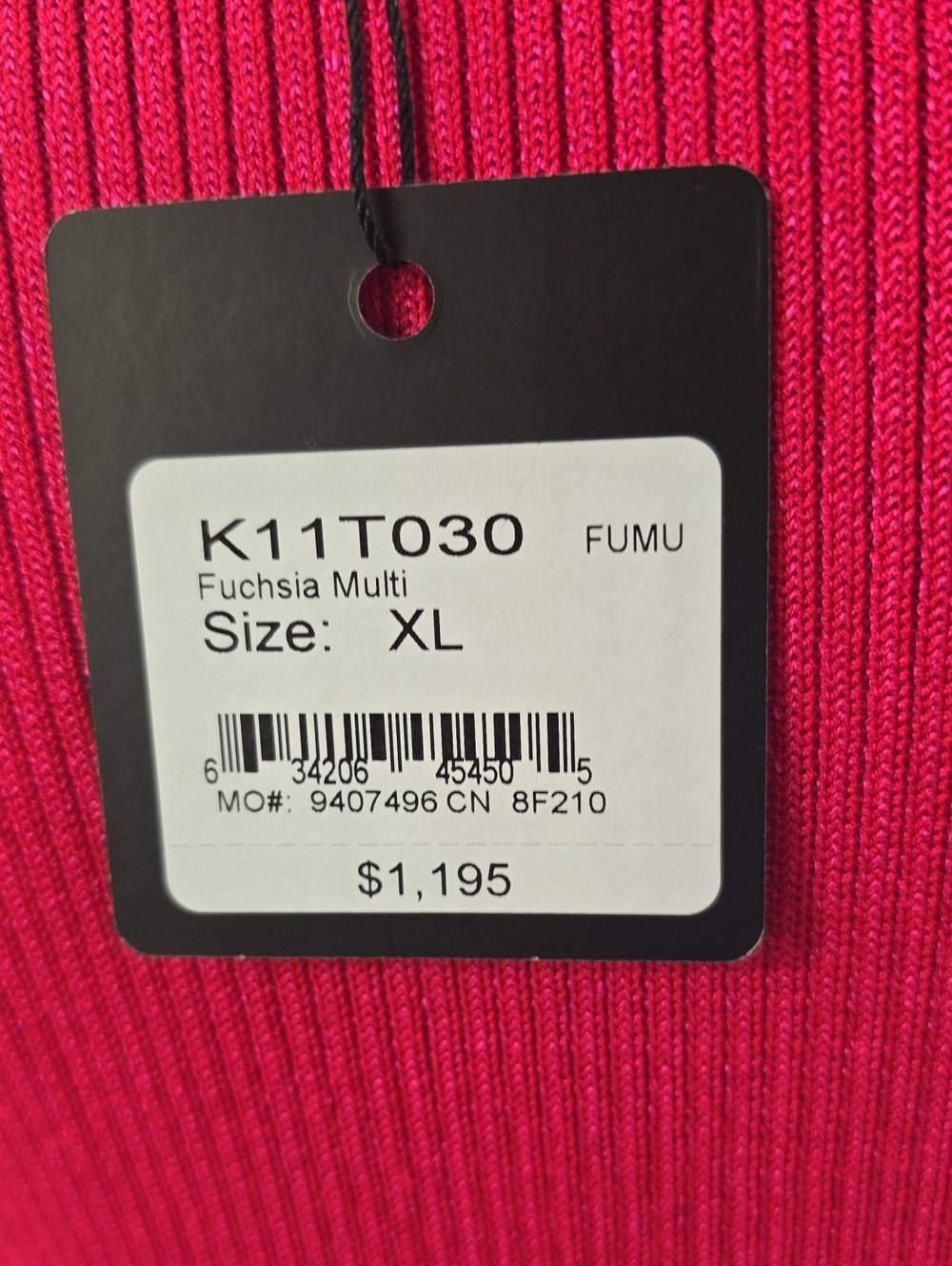 St. John Short-Sleeve Pleated Midi Dress with Stripe Accents - Picture 7 of 8